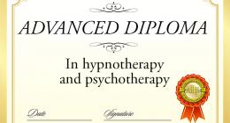 Advanced diploma hypnosis